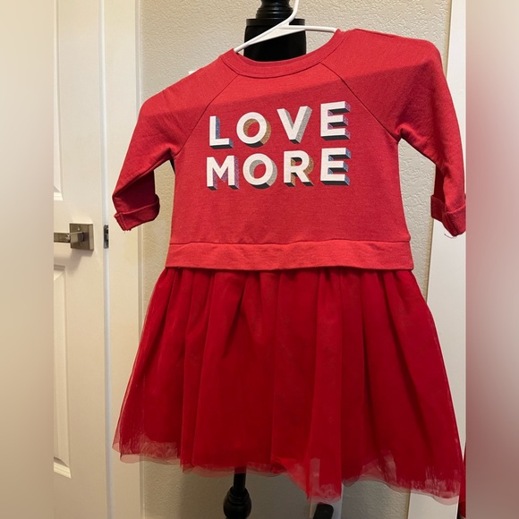 Kids red dress - Picture 1 of 3